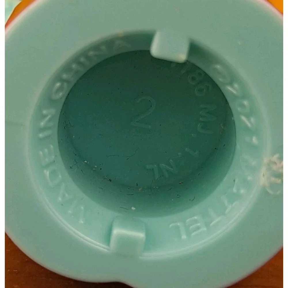 Fisher Price Little People African American Teal Jumper Coffee Lemonade Cup